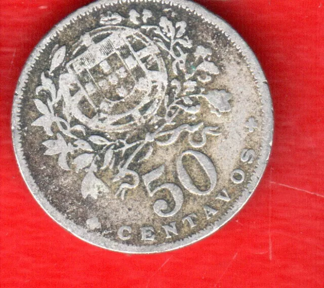 Portugal 50 Centavos 1927