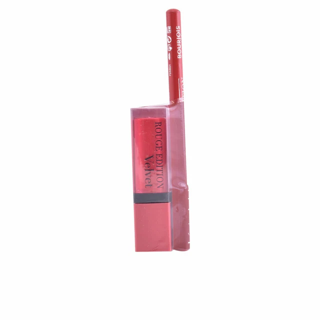 Bourjois Rouge Edition Velvet  Lipstick #13+contour lipliner #6 GRATIS