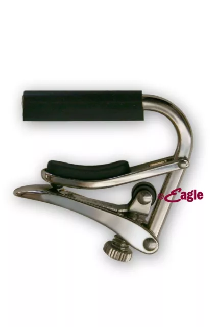 Shubb C5r Radius Fretboard Banjo Capo will fit most Mandolins and Bouzoukis