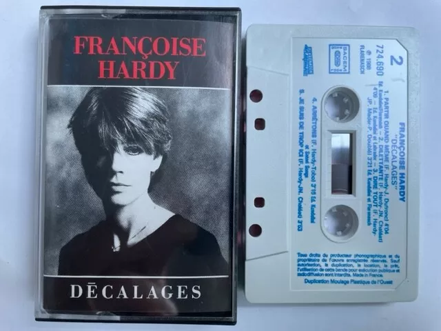 Françoise Hardy ‎– Décalages cassette audio TAPE 113