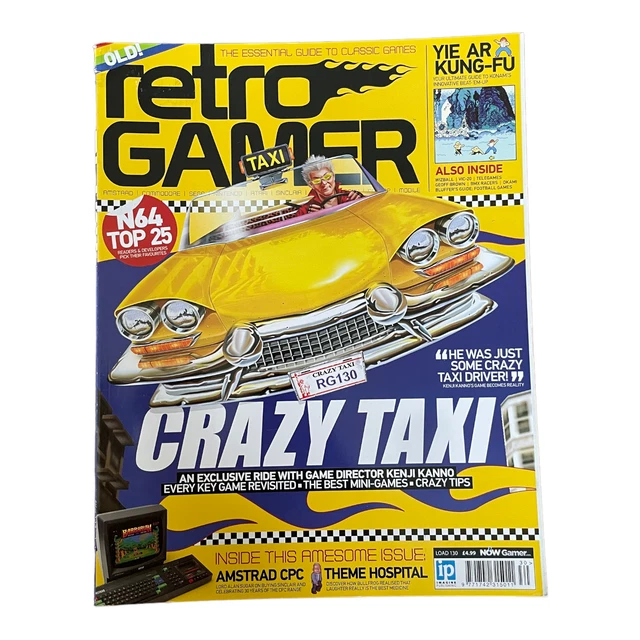 Retro Gamer Magazine Issue 130 - GC/Crazy Taxi/Theme Hospital/Amstrad CPC/UK 🐙