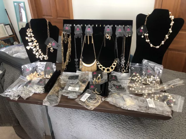 Paparazzi Jewelry Lot- All New Necklaces,  Bracelets,Rings & Earrings 51 pieces