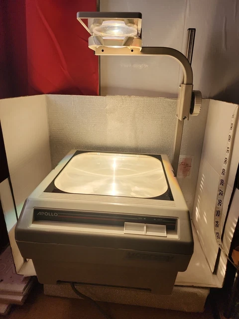 Vintage Horizon Apollo Overhead Projector  Tested Works