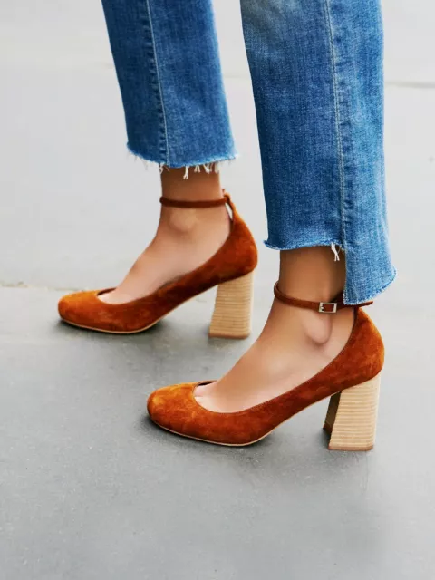 NEW Free People Delta Heel size 6 MSRP: $158 Suede