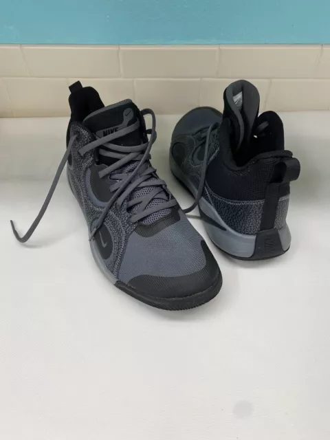 NIKE FLY.BY MID 3 NBK Nubuck Athletic Shoes Size 9 Black/Grey DH5751-001  $30.36 - PicClick