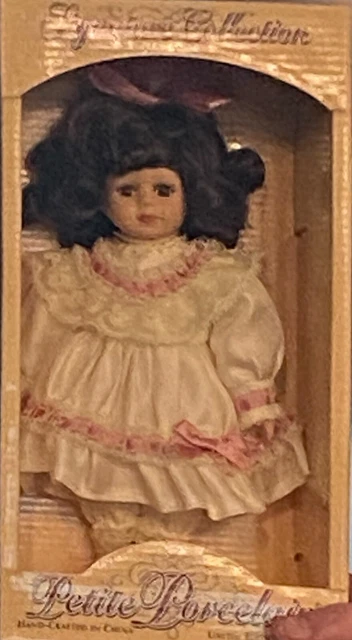 signature collection petite porcelains collectible doll