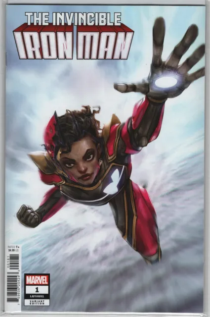 Invincible Iron Man #1 Ivan Tao Riri Williams Ironheart Variant Cover