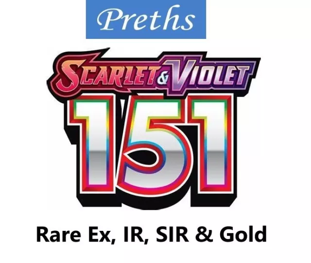 Pokemon Card Scarlet & Violet 151 Booster 20 Packs Set TCG New Random