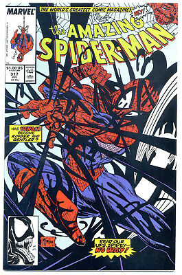 Amazing SpiderMan 317 NM 9.4 Marvel Comics 1989 Todd McFarlane