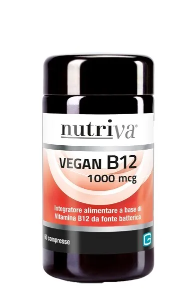 Nutriva Vegan B12 60Cpr 1000Mc