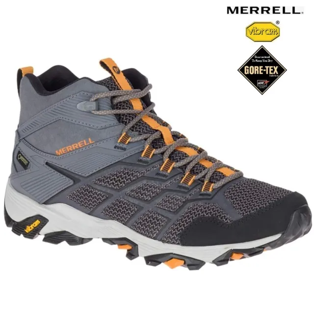 Mens Merrell Moab 2 Fast Mid GTX Gore-Tex Walking Hiking Waterproof Boots Size