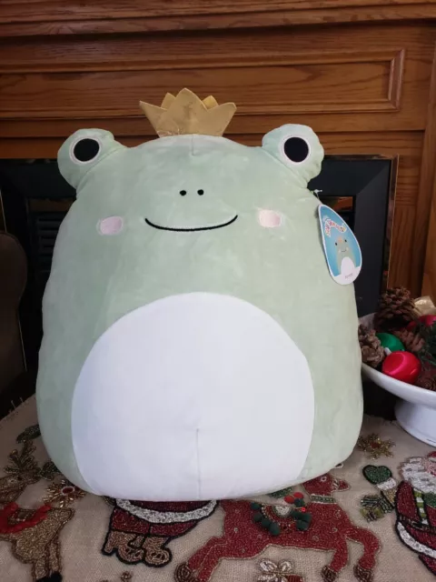 Squishmallow Baratelli 16 Inch Frog Prince by KellyToy Official Sealed Bag 🐸