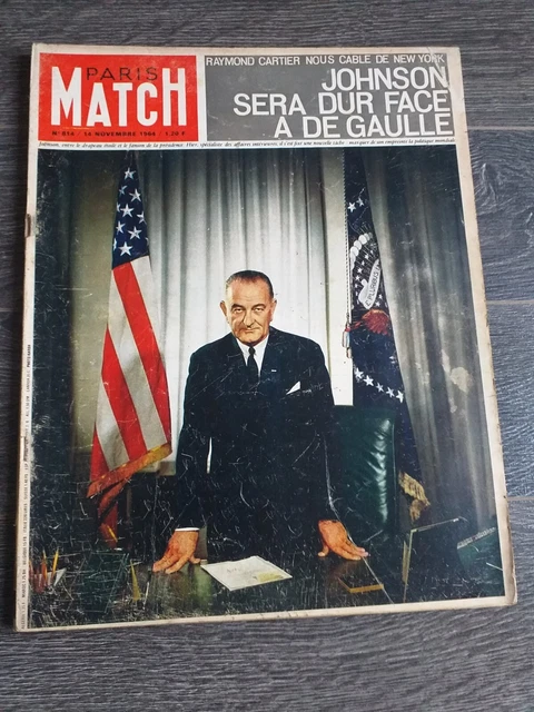Paris Match N°809 De 1964 - Spécial Jeux Olympiques Du Japon - Édition Originale