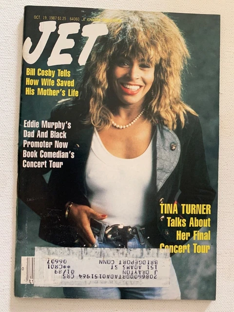 Jet Magazine Oct 19, 1987 TINA TURNER Talks About Her Final Concert Tour Jet Magazine Oct 19, 1987 TINA TURNER Talks About Her Final Concert Tour