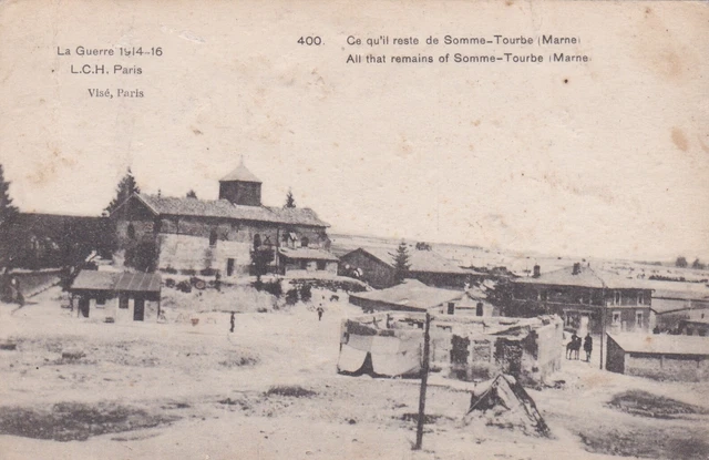 CPA 51 what remains of SUME PEAT (Marne) La Guerre 1914-16