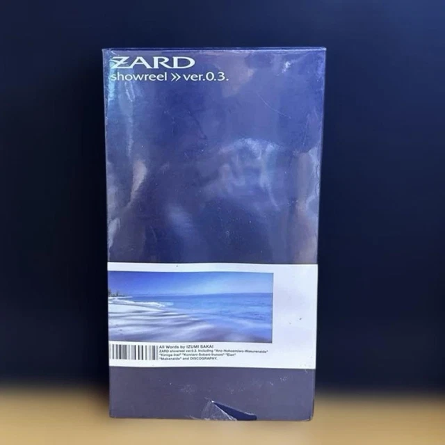 ZARD showreel ver.0.2 VHS 希少 ZARD showreel . ver.0.2 【VHS