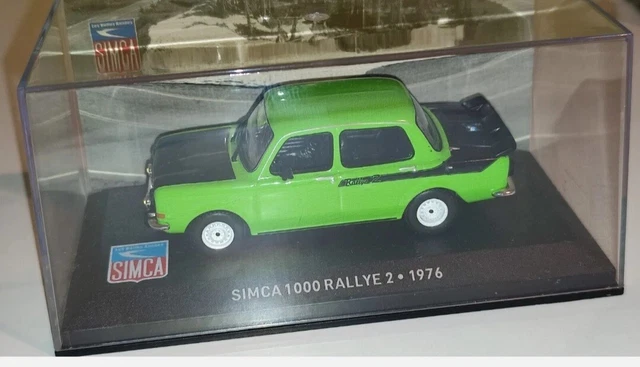 IXO ALTAYA / Simca 1000 Rallye 2 1976 Vert 1/43 EUR 19,90 - PicClick FR