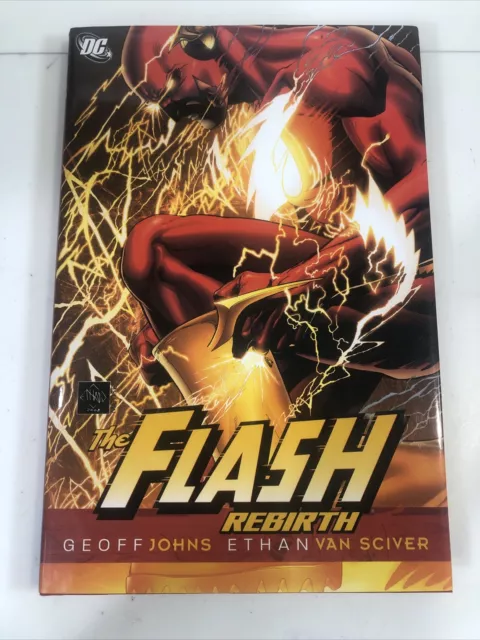DC Comics Flash Rebirth By Geoff Johns Hardcover Dust Jacket Graphic Novel Book