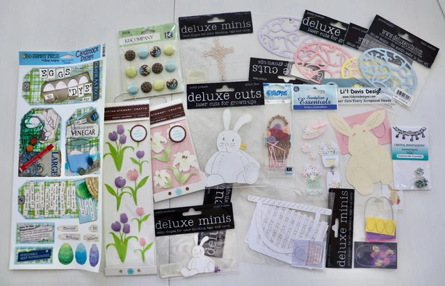 Mixed Lot Easter Bunny/Coloring Easter Eggs/ Easter Basket & more