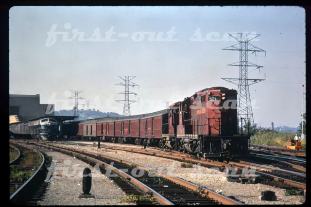 R DUPLIKATFOLIE - Norfolk & Western N&W 521 Powhatan Arrow Cincinnati 1962