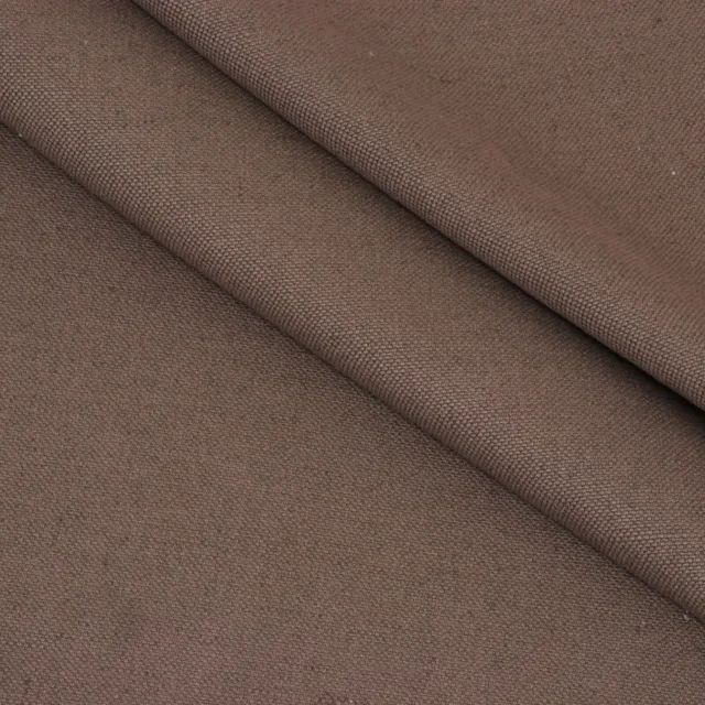 Romo Kirkby Studio Coffee Linen Blend Woven Fabric Curtain Upholstery Per Metre