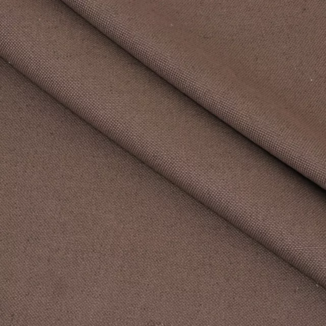 Romo Kirkby Studio Coffee Linen Blend Woven Fabric Curtain Upholstery Per Metre