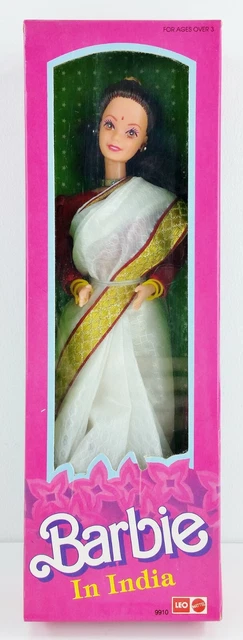 Poupée Barbie Vintage 1990s – Mattel 9910 – In India – Avec Accessoires – Collection