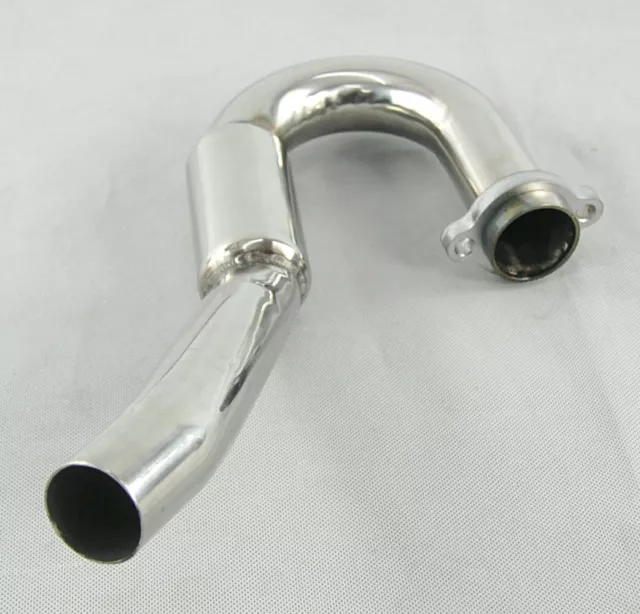 BOMB S/S Exhaust Header Pipe Head For Honda CRF450R 2004-2009/ CRF450X 2005-2009