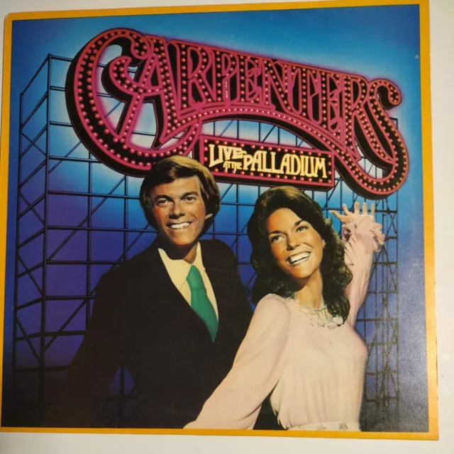 The Carpenters Live At The Palladium Vinyl Album Lp (1971) Free Uk Delivery