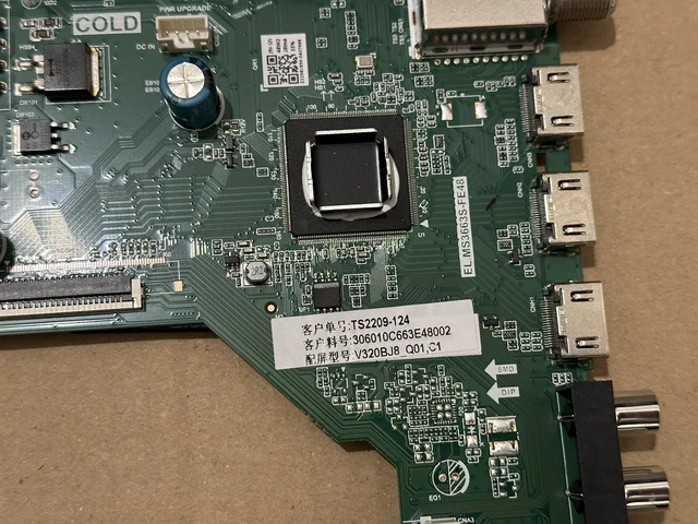 Carte Mère TV Grandin Pour Modèle UD43LGB201 / LE-43P28 - Occasion Fonctionnelle