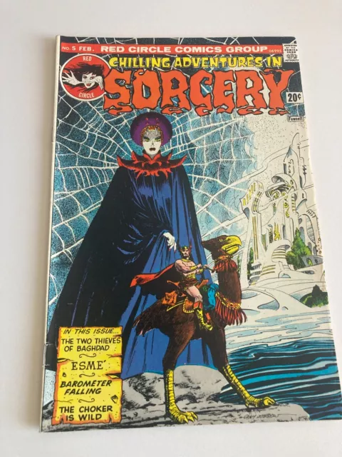 Chilling Adventures in Sorcery #5 Red Circle Comics 1974 FN-