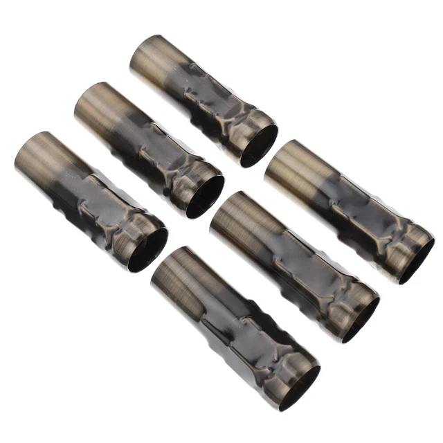 6 pz manicotto per candela ferro lampadario custodia per candele manicotti per