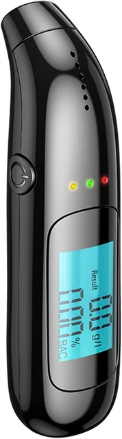 Alcolimetro Digitale Portatile - Etilometro Professionale Con Display LCD - Foto 7