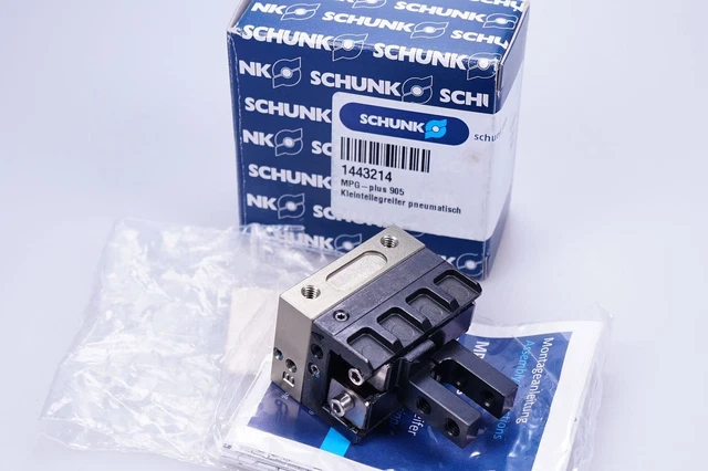 SCHUNK Mpg-plus 905 1443214 Finger-Parallelgreifer Kleinteilegreifer Pneum. Ovp