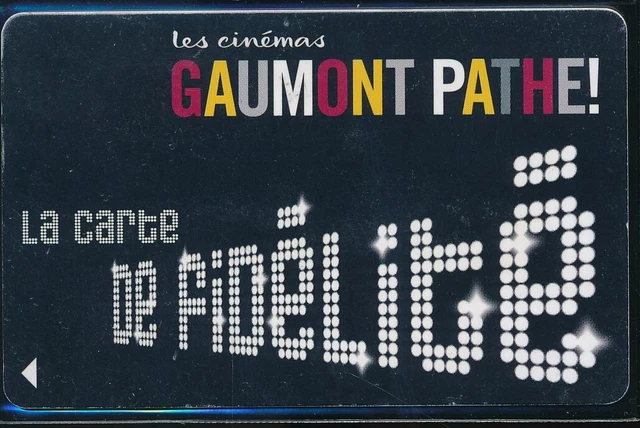 Cinecarte Gaumont Pathe Rif. Del 3/6