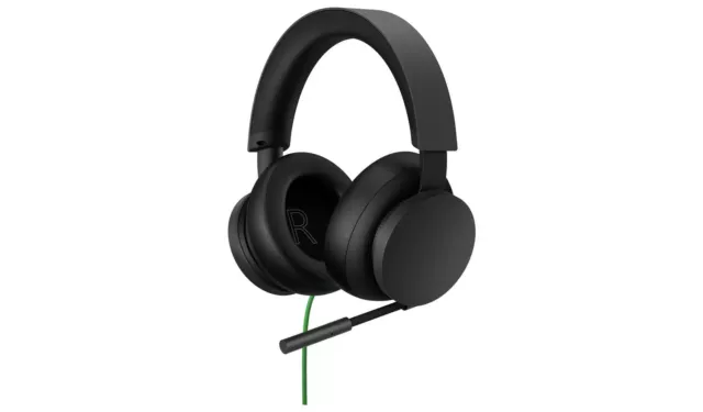 Official Xbox Stereo Wired Gaming Headset - Black