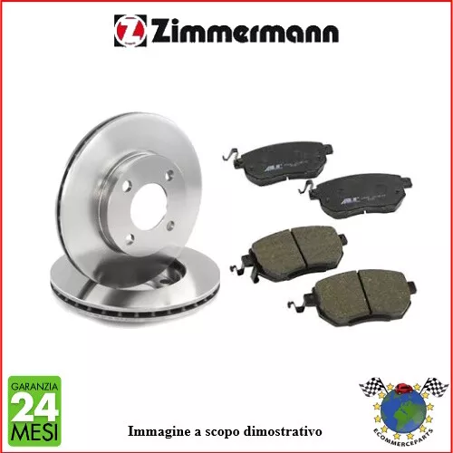 Kit dischi freno + Pastiglie Ant Zimmermann per BMW 2 F45 216 214 MINI r2h