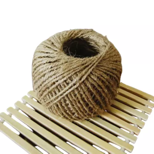 Ball of Diy Jute Hessian String Heavy Twine Sisal Shabby Rope Kingfisher