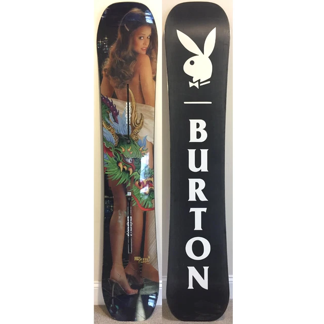 🔥 PLAYBOY Burton Process CENTERFOLD 152 Snowboard LOVE Very Rare Collectable 🔥 🔥 PLAYBOY Burton Process CENTERFOLD 152 Snowboard LOVE Very Rare Collectable 🔥