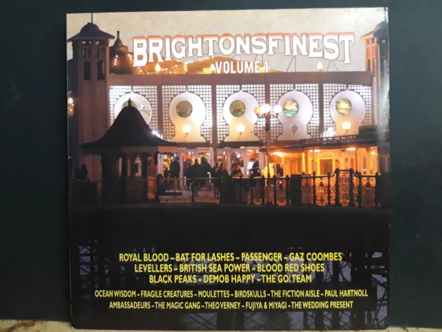 BRIGHTONSFINEST VOL 1.  Verschiedene DBL LP 2016 Fledermaus für Wimpern Gas Coombes NM!