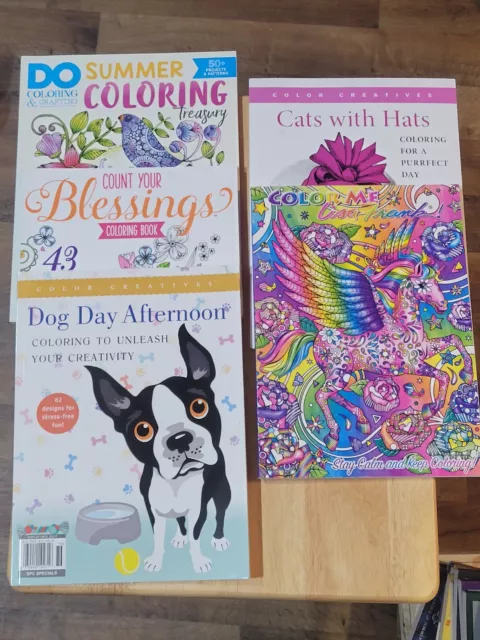 Lisa Frank Adult Coloring Book Color Me Stay Calm and Keep Coloring