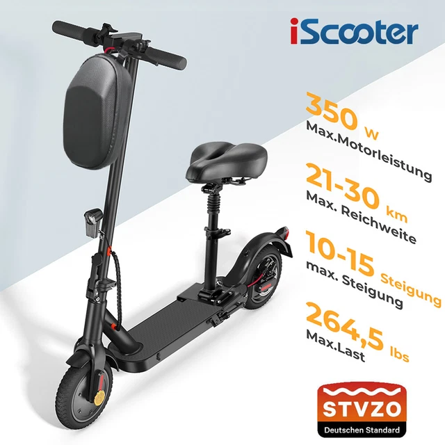 E Scooter 12 Zoll Mit Straßenzulassung E-SCOOTER MIT STRASSENZULASSUNG Elektroroller ABE 8,5 ZOLL Elektro