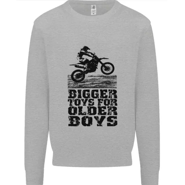 Motocross Bigger Toys Older Boys MotoX Mens Sweatshirt Jumper