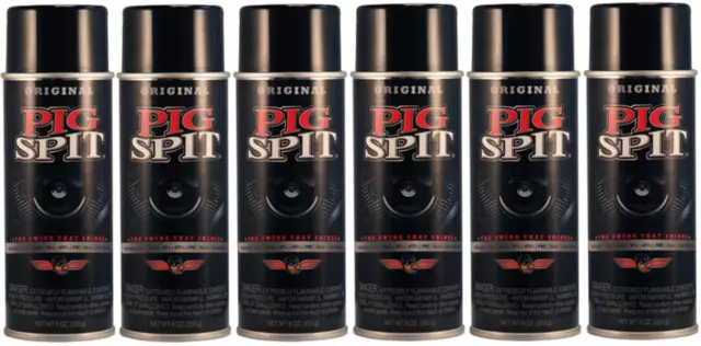 PIG SPIT "Original" Spray Cleaner Detailer 9 oz Can - Qty (6) (PSO) 83-1015