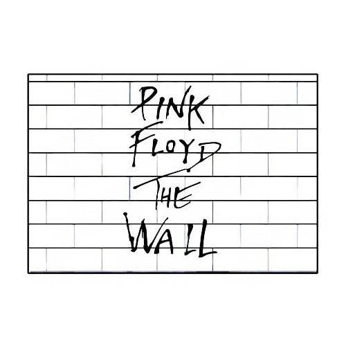 Pink Floyd the Wall Stickers band vintage trendy cute nerd art pun indie 90s