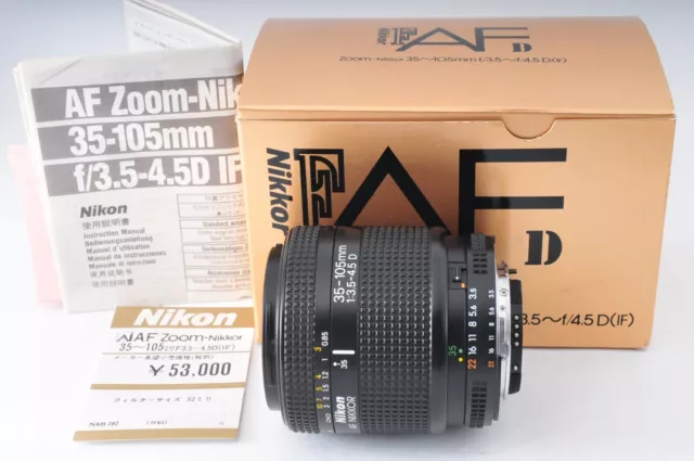 *Near Mint* Nikon AF NIKKOR 35-105mm f3.5-4.5 D Zoom Lens From Japan 2995R616A