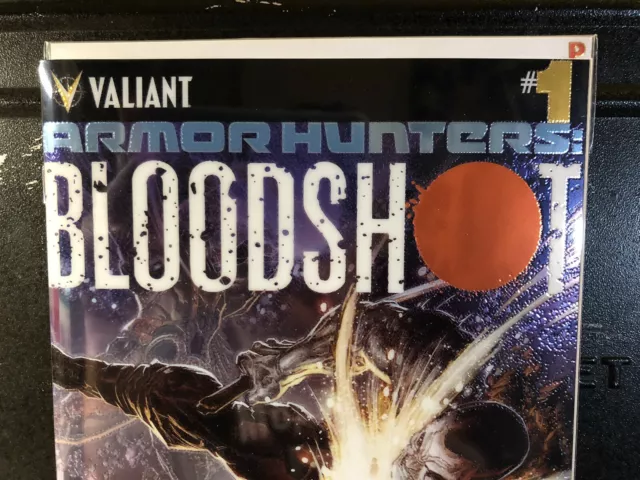 Armor Hunters Bloodshot #1 Chromium Variant (2014 Valiant) We Combine Shipping 2