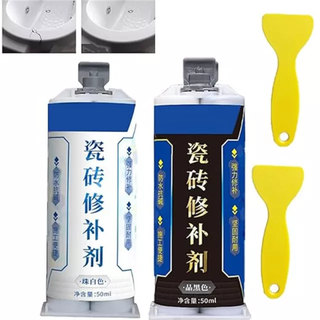 Tile Repair Glue, Ceramic Glue Gel, Glue for Ceramics and Porcelain Repair