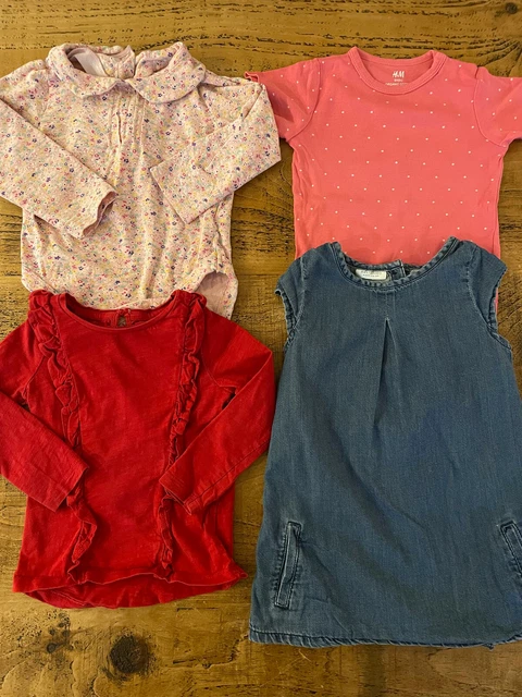 Abito top per bambina 12-18 mesi Next H&M cura materna