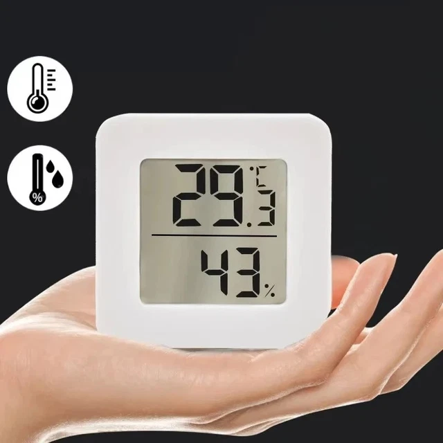 Room Thermo Hygrometer In A Luxury Box – Humidity Devices - Foto 12